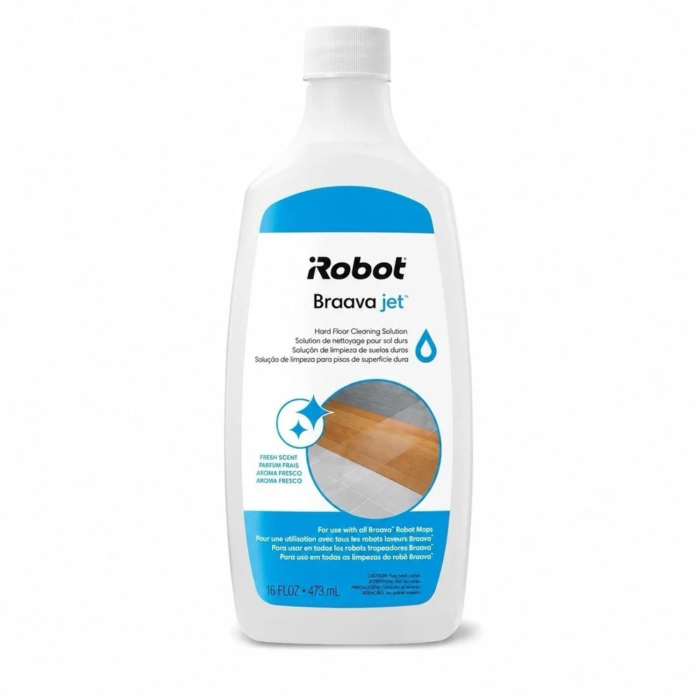 6 Bottles iRobot Braava Jet Hard Floor Cleaning Solution Fresh Scent 16 oz Each